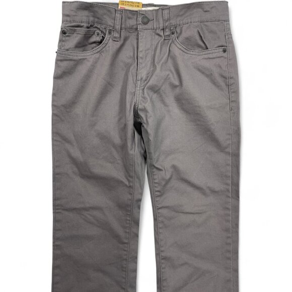 Levi’s Slim Fit Tapered Leg Gray Boys Pants Jeans 16 Reg W 28 x L 28 NEW - Picture 4 of 12